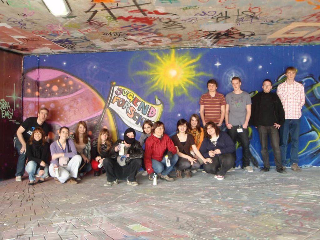 Graffiti Workshop mit Jugendforscht