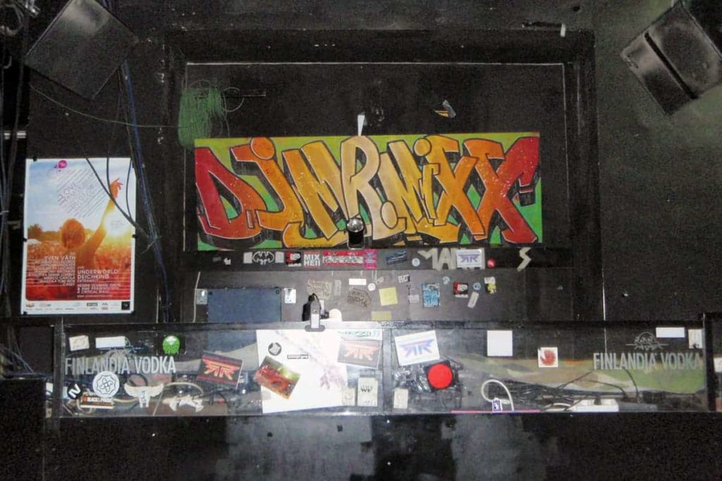 DJ Mr. Mixx Graffiti Backdrop