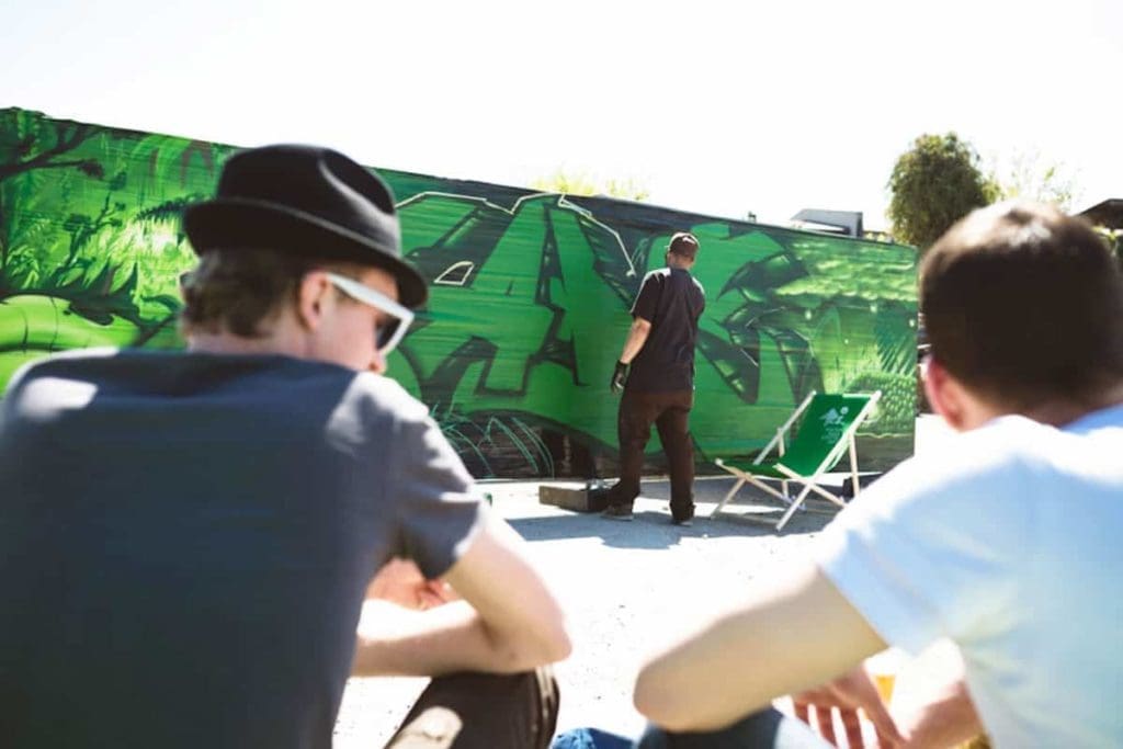 Graffiti Event "4 CULTURE DAYS: Entdecke die Kulturinsel"