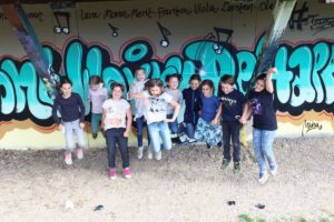 Zum Geburtstag von Coline haben wir von Graffiti Stuttgart mit Ihr und Ihren Gästen einen coolen Graffiti-Kindergeburtstag gefeiert.