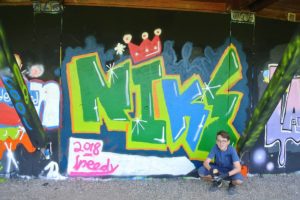 Der Graffiti Workshop Stuttgart Sommerferien 2018 #2 war wieder ein kreativeres Wochenende! Zusammen haben wir geplant,gezeichnet und gesprüht.