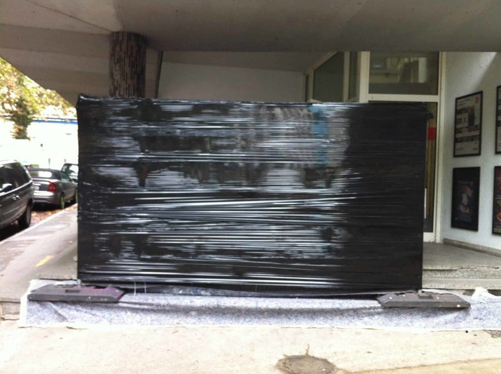 Filmcanvas - Graffiti auf Folie