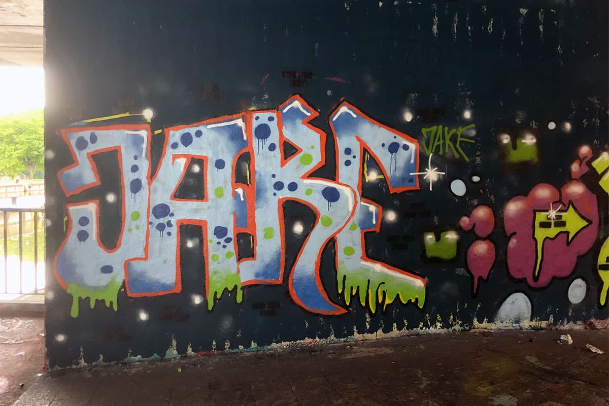 Der Just Spray Graffiti Action Day Juni 2020 war wieder ein kreativerer Tag! Zusammen haben wir einfach nur mal Graffiti gesprüht!