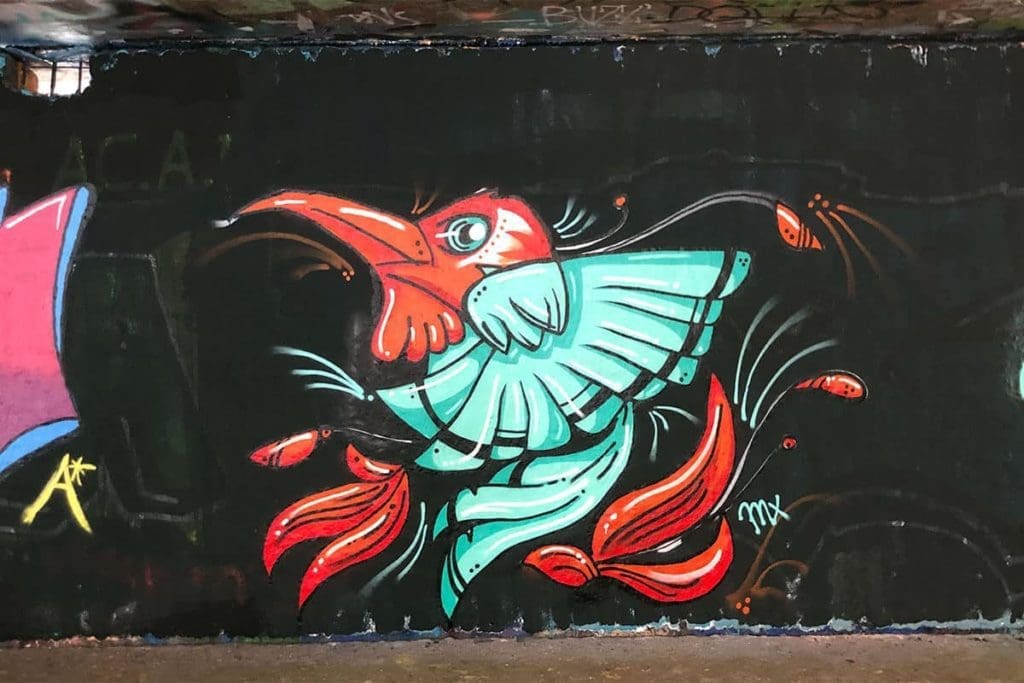 Der Just Spray Graffiti Action Day August 2020 war wieder ein kreativerer Tag! Zusammen haben wir einfach nur mal Graffiti gesprüht!