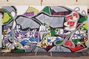 Der Künstler […..] stellt bis zum 6. Januar 2021 sein Werk “48° 47′ 2″ N ; 9° 10′ 54″ O” aus der SECRET WALLS GALLERY Walls Gallery zur Auktion.