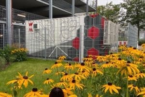 Für das  Wolff & Müller Bauunternehmen, wurden wir beauftragt in Zuffenhausen einen Container zu gestalten.