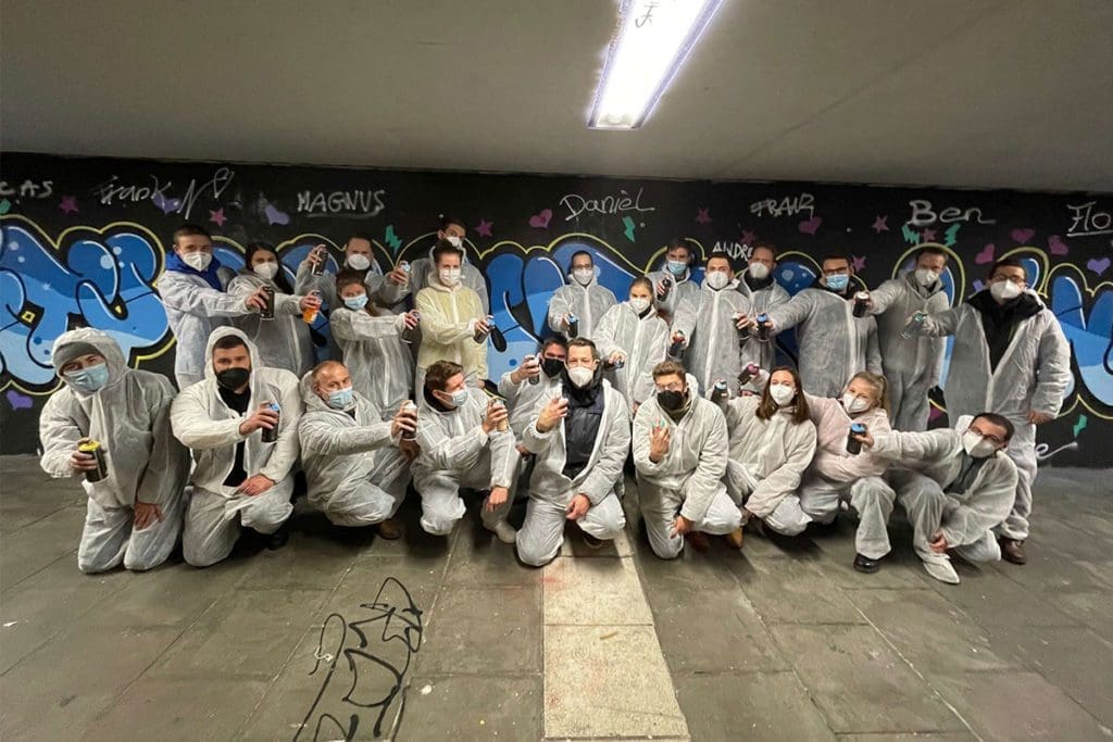 Zusammen mit den Mitarbeitern der Managementberatungsfirma Unity AG hatten wir eine bunte Weihnachtsfeier.