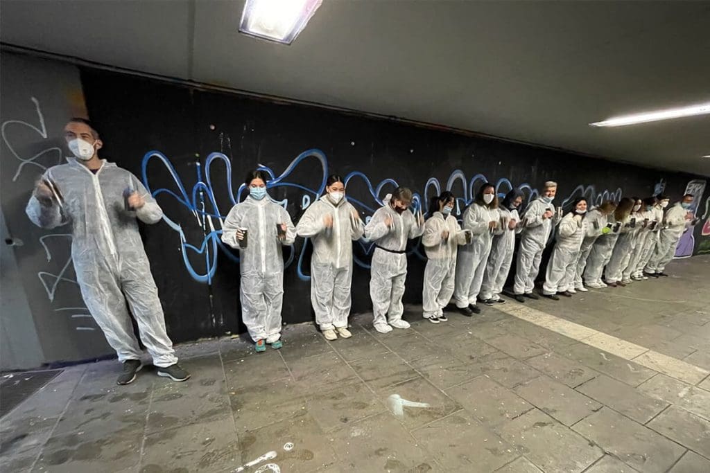 Für das Stuttgarter Architekturbüro und Dälken haben wir zusammen mit den Mitarbeitern ein buntes Teamevent durchgeführt.