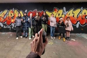 Zusammen mit dem Sozialdienst muslimischer Frauen Sindelfingen (SMF) haben wir im Rahmen von „Frauen Stärken Frauen- gegen Radikalisierung“ XXL Graffiti gesprüht.