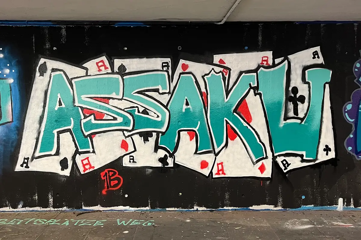 Graffiti-Workshop Herbstferien 2024 in Stuttgart mit Patrick