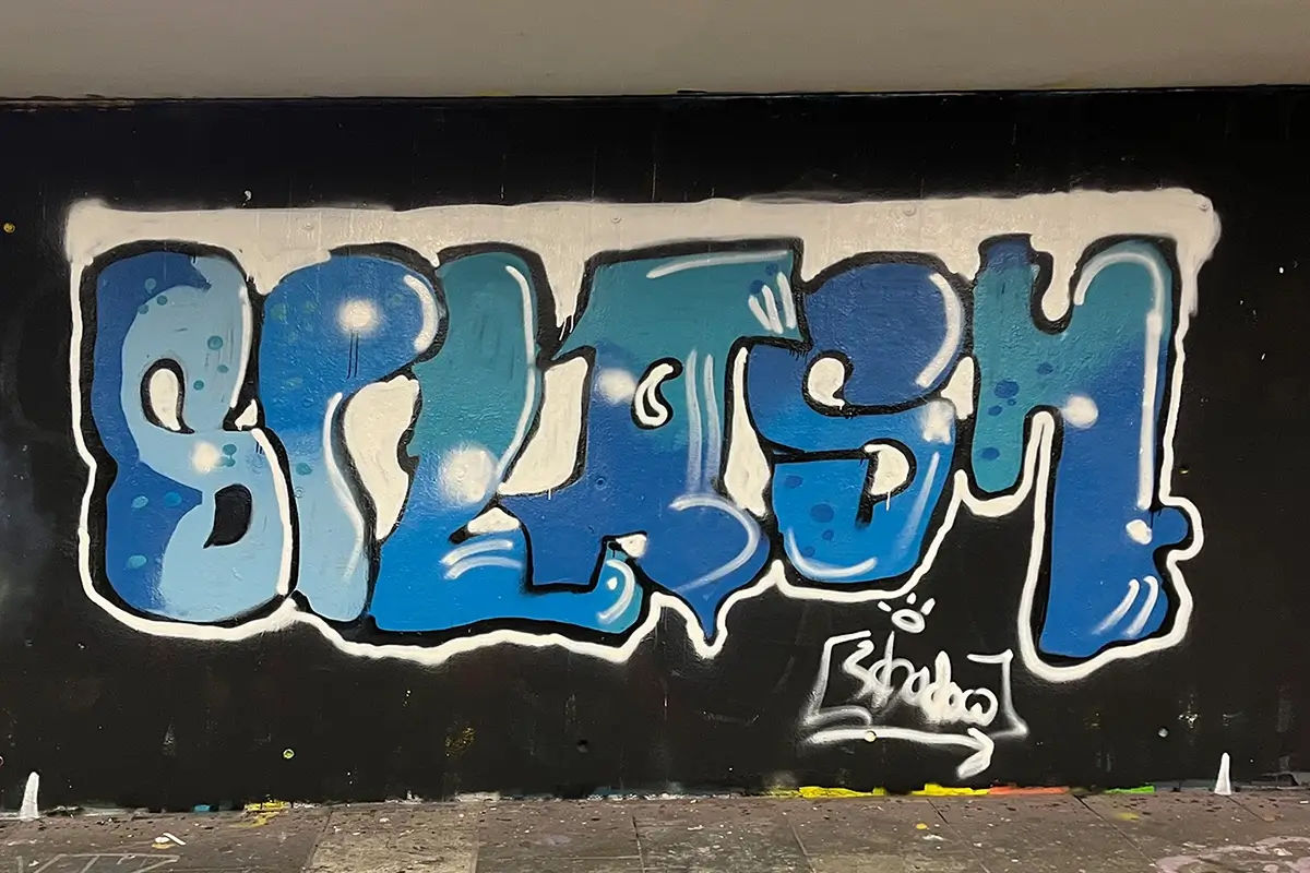 Graffiti-Workshop Herbstferien 2024 in Stuttgart mit Patrick