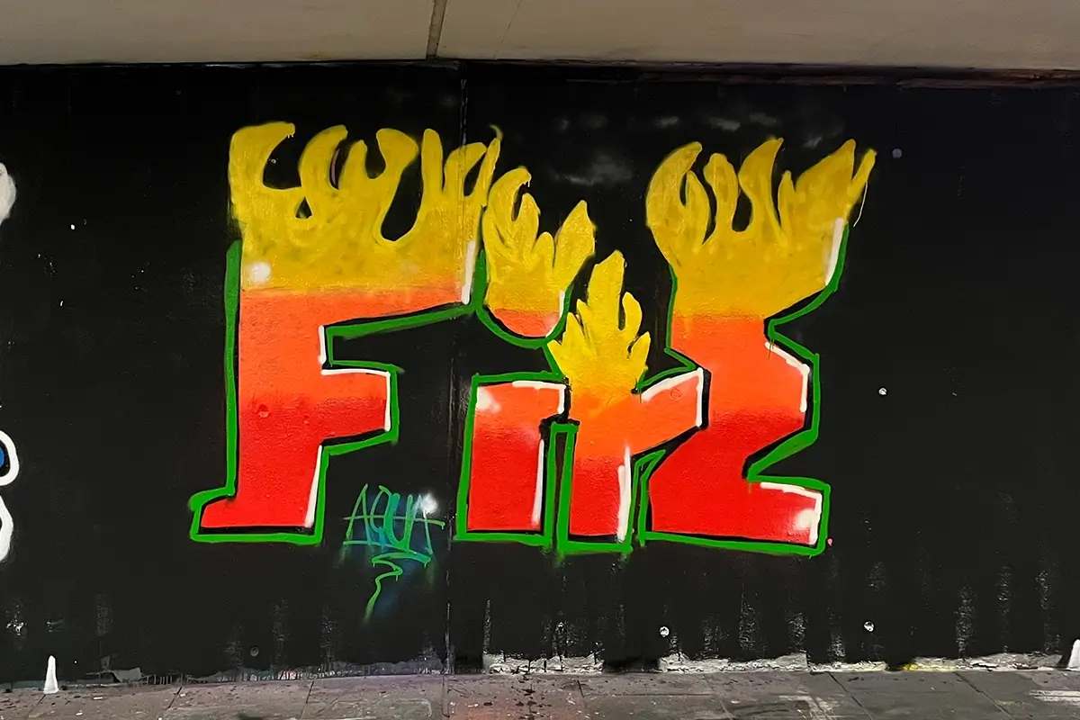 Graffiti-Workshop Herbstferien 2024 in Stuttgart mit Patrick