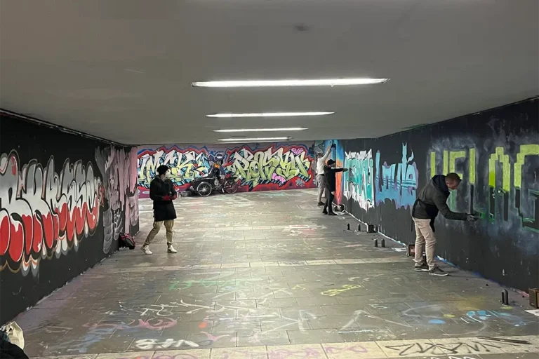 Graffiti-Workshop Herbstferien 2024 in Stuttgart mit Patrick