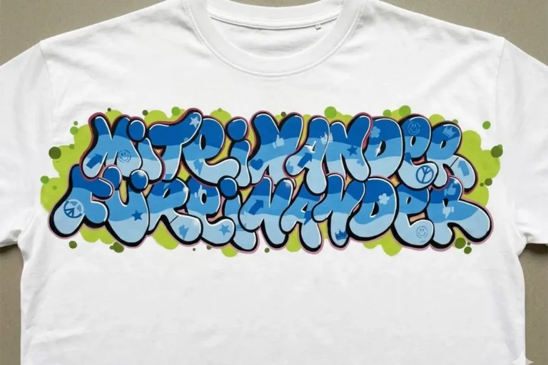 Graffiti-Schulausflug nach Stuttgart ist eine Jugendgruppe der Diakonie Enzkreis extra aus Mühlacker (Enzkreis) angereist. Elf Jugendliche, im Schnitt 14 Jahre alt, zusammen mit Daria Kraft von der Diakonie Enzkreis. Der Anlass war besonders: ein Anti-Mobbing-Projekt, für das die Gruppe bewusst einen positiven Satz an die Wand bringen wollte.