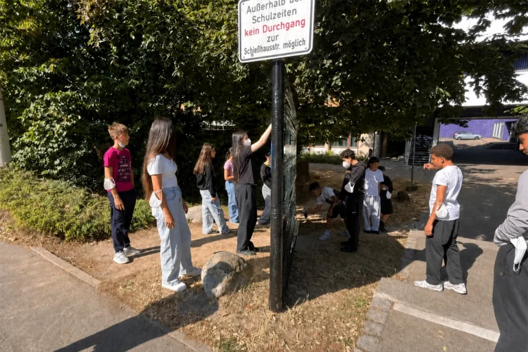 Graffiti-Schulprojekt an der Helene-Lange-Realschule Heilbronn