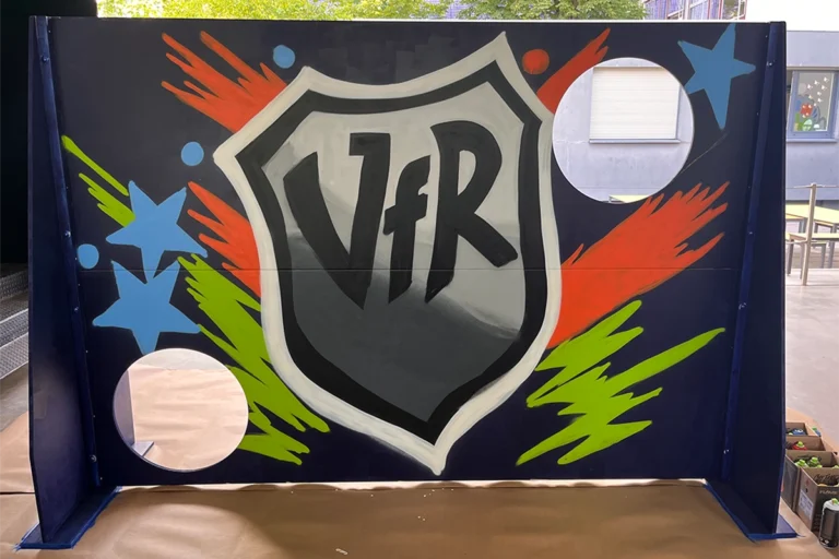 Graffiti-Schulprojekt an der Helene-Lange-Realschule Heilbronn